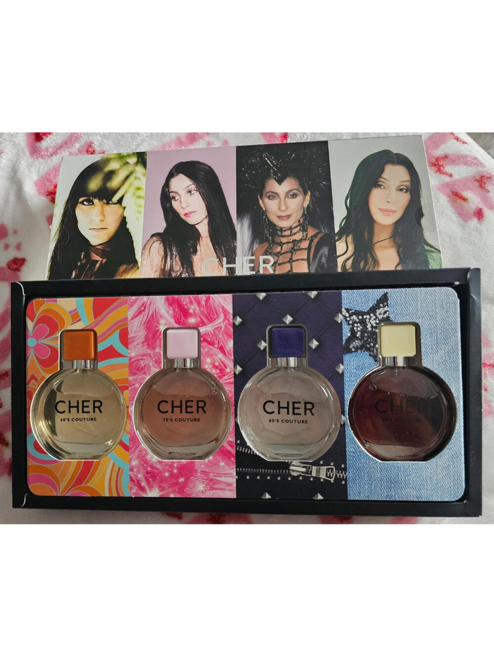 Decades by Cher Women Combo (60's, 70's, 80's, 90's):EDP Spr 4.0oz (4x1.0oz) New